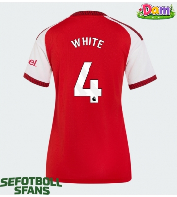 Arsenal Ben White #4 Hemmatröja Kvinnor 2026-27 Kortärmad